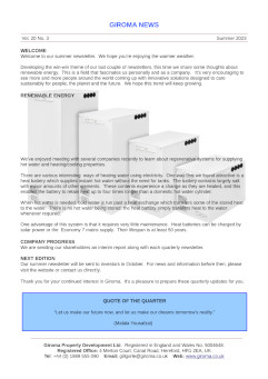 Giroma News: Volume 20, Number 3; Summer 2023